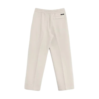 Nike Loose Fit Open Hem Mid-Rise Sweatpants Gray White Casual Pants. FB8163-012