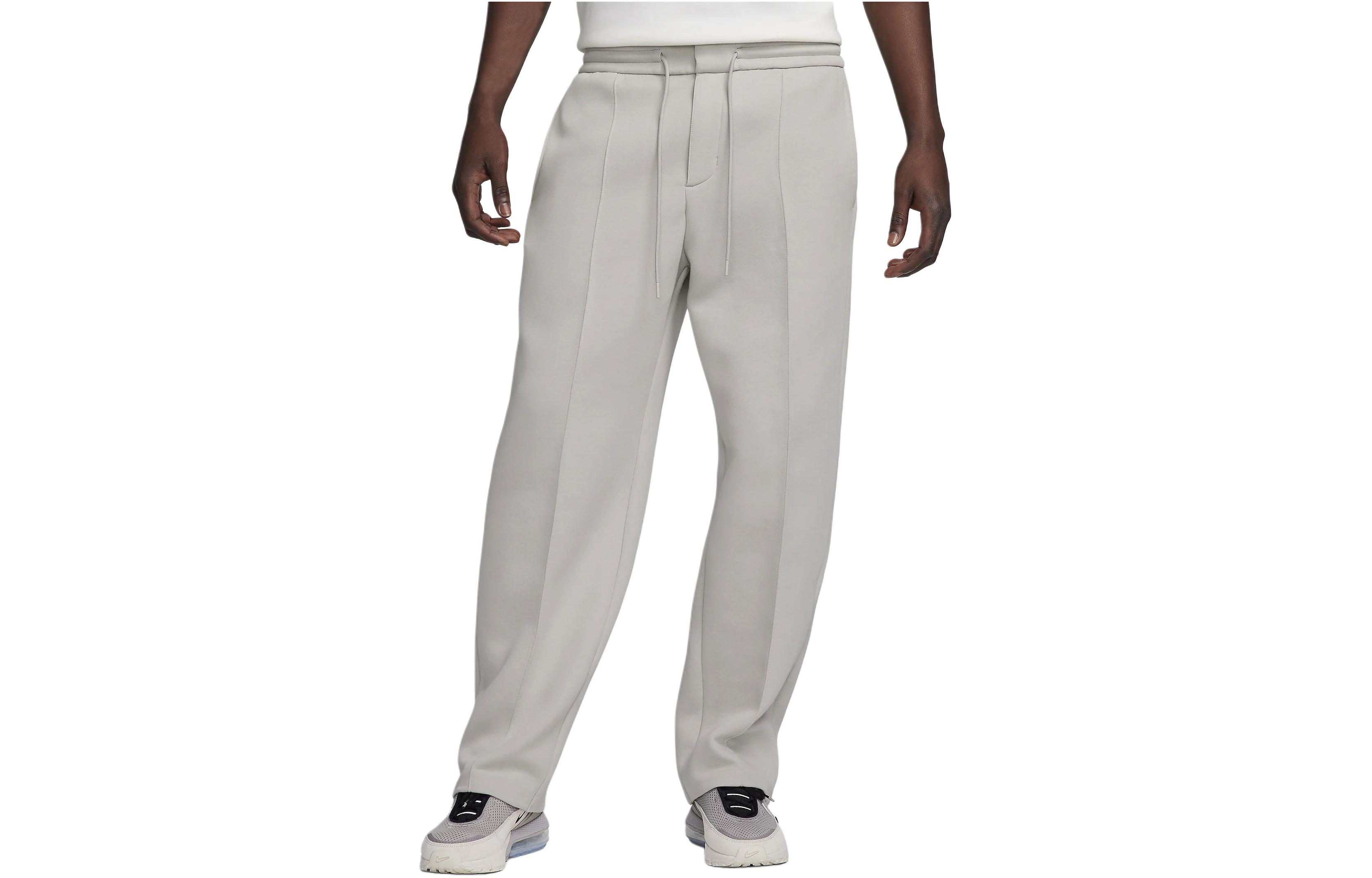 Order Nike Loose Fit Open Hem Mid-Rise Sweatpants Abu Putih Celana Santai. FB8163-012