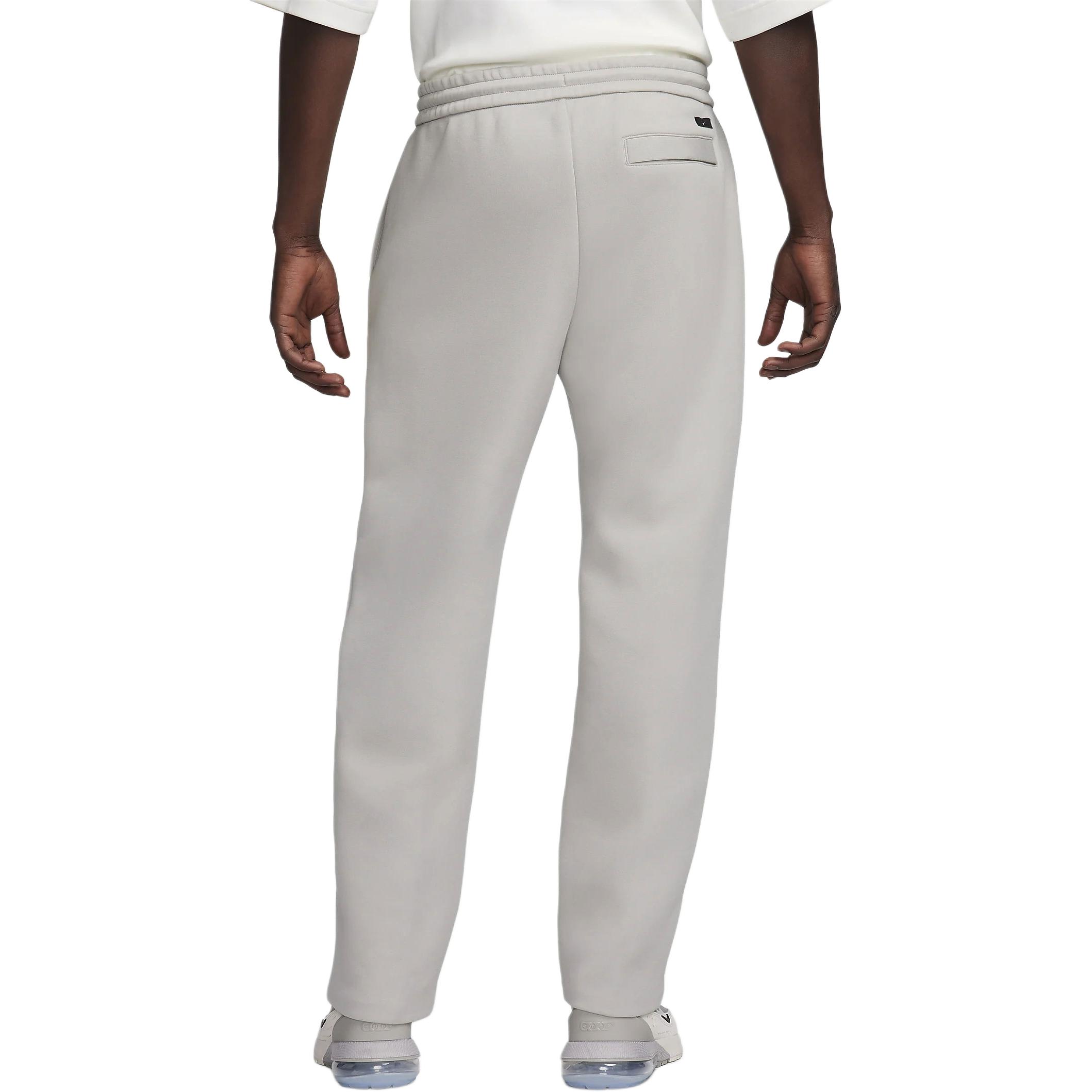 Shop Nike Loose Fit Open Hem Mid-Rise Sweatpants Abu Putih Celana Santai. FB8163-012