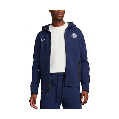 Nike Navy Blue Zip-Up Hoodie Jacket FZ7224-410