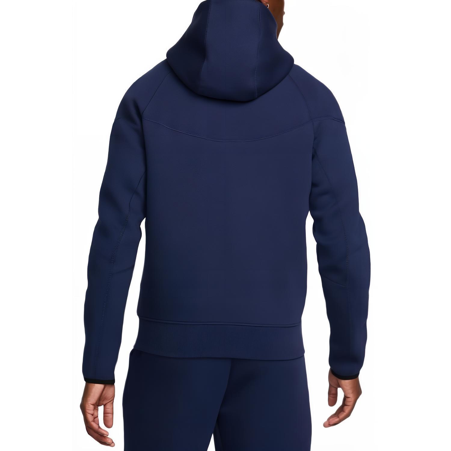 Nike  Navy Blue Zip-Up Hoodie Jacket FZ7224-410 圖 3