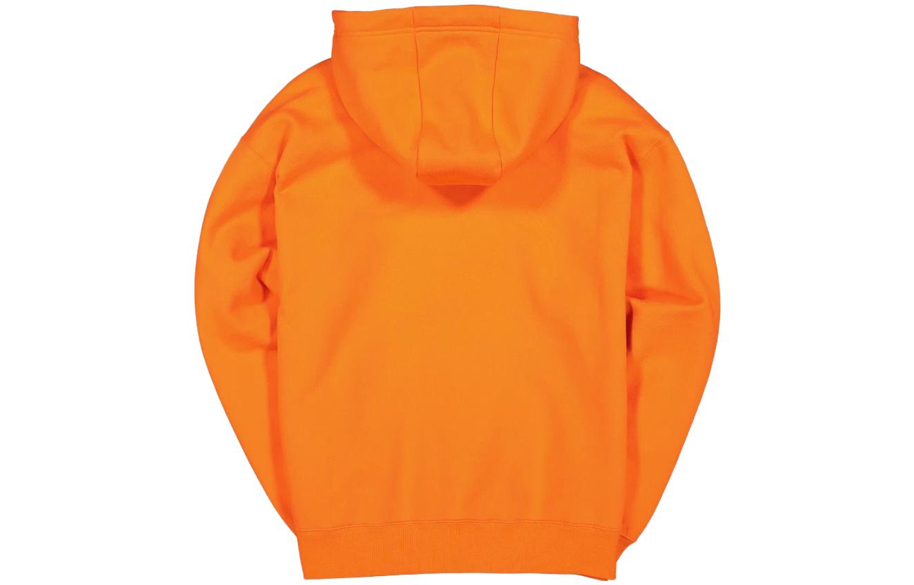 Nike  Orange Solid Color Hoodie Long Sleeve Pullover. BQ3453-819 圖 3