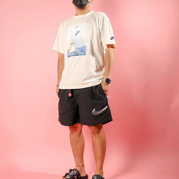 Nike  Outdoor Waterproof Pocket Logo Shorts Black DJ1428-010 圖 3