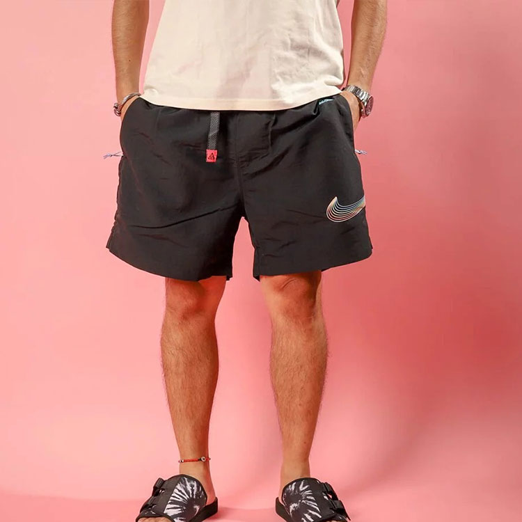 Nike  Outdoor Waterproof Pocket Logo Shorts Black DJ1428-010 圖 4