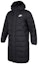 Order Nike Puffer Jacket Black with Solid Print Logo and Zippered Hood. DV0756-010