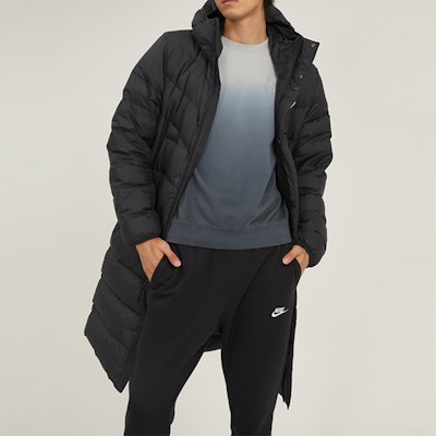 Nike Puffer Jacket Black with Solid Print Logo and Zippered Hood. DV0756-010 Shop Nike Puffer Jacket Black with Solid Print Logo and Zippered Hood. DV0756-010