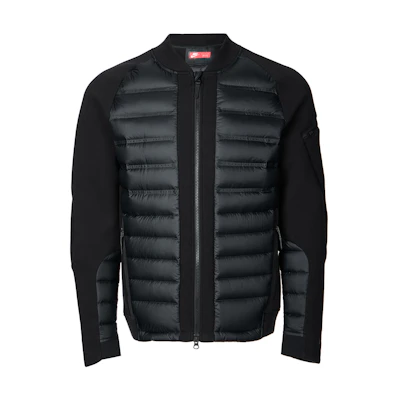 Nike Puffer Jacket with Stand Collar and Zipper Black 806846-010