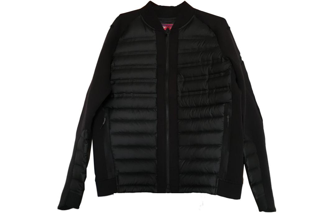 Order Nike  Puffer Jacket with Stand Collar and Zipper Black 806846-010