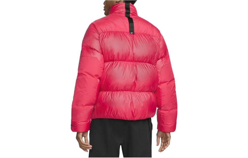 Lookbook 耐克红色全拉链立领加厚夹克 DD6978-643