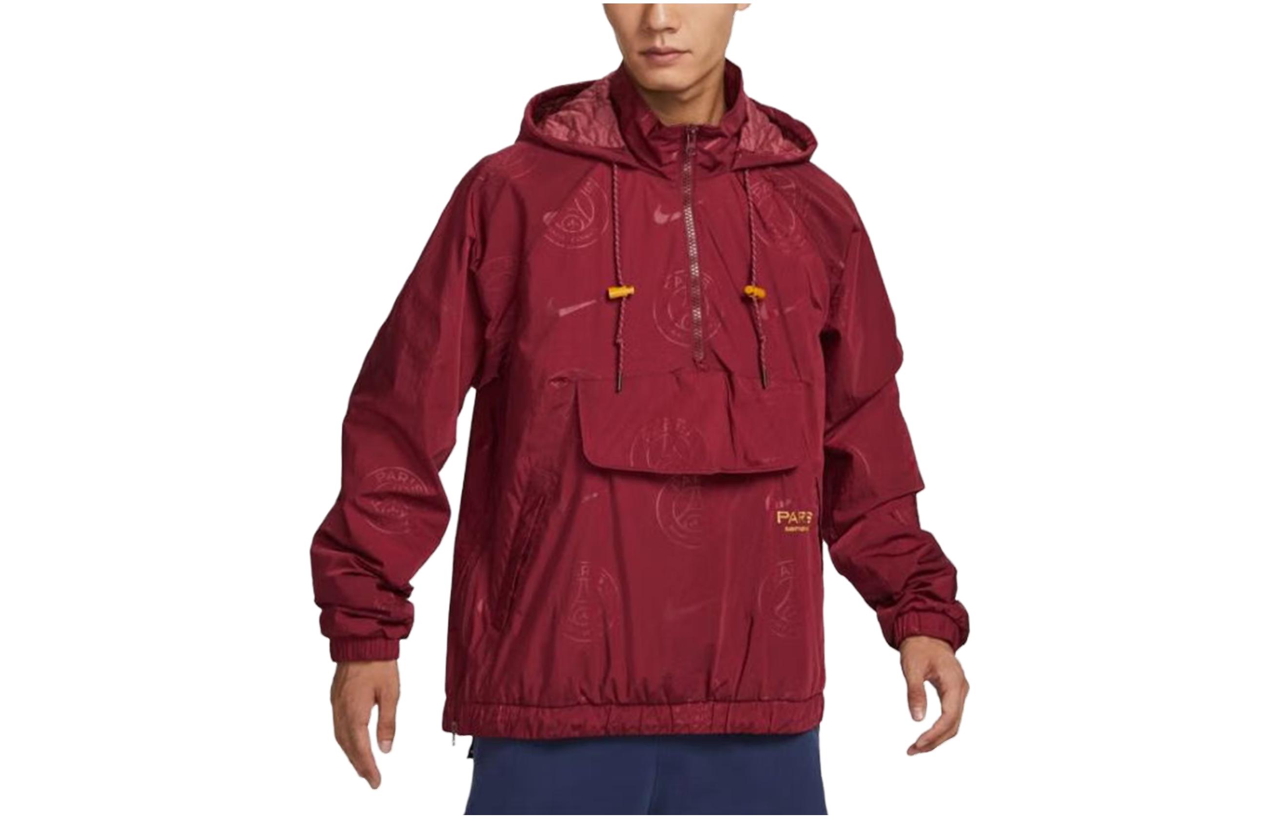 Order Nike 紅色半拉鍊口袋休閒外套 DZ3282-677