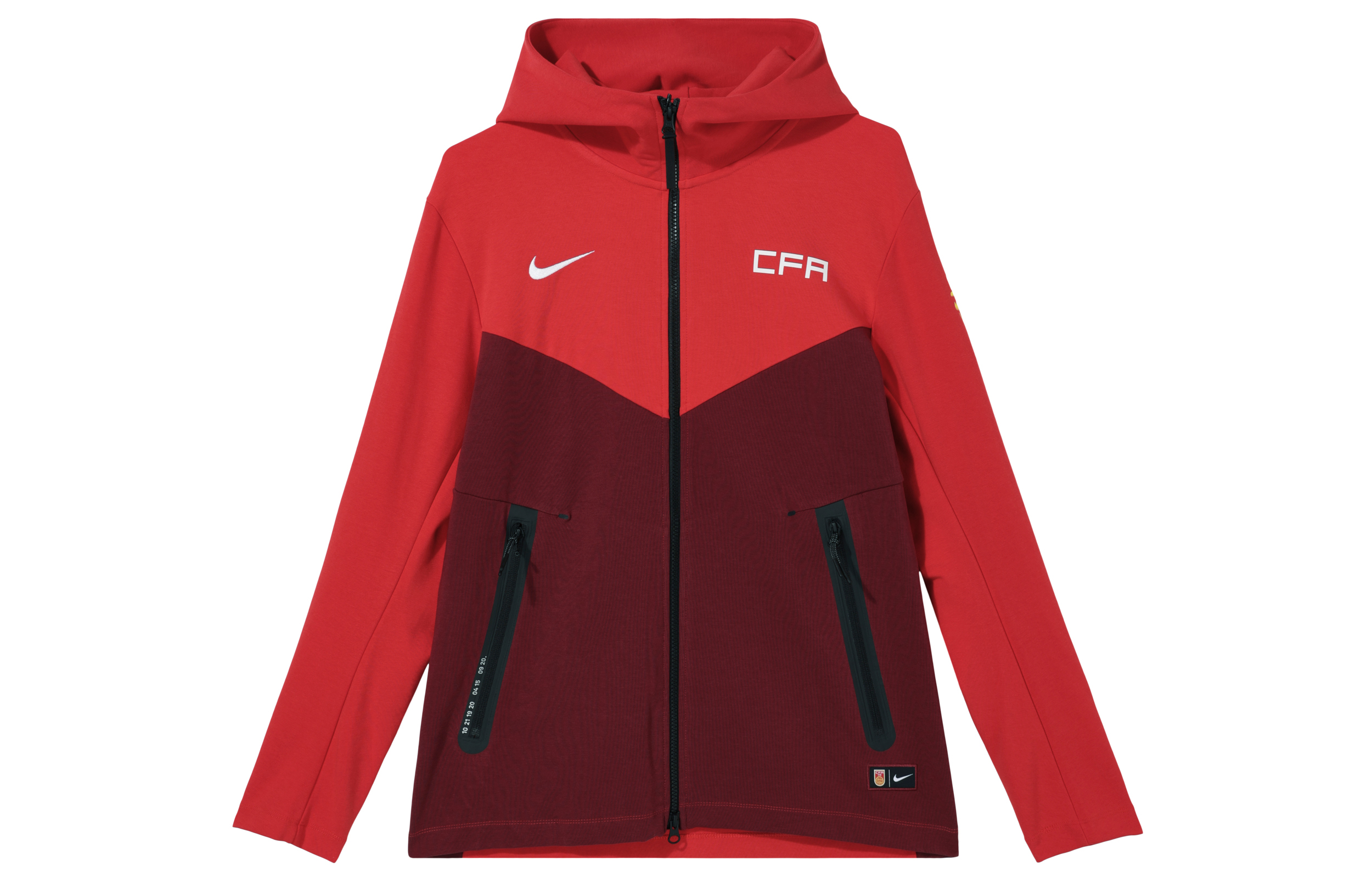 Nike  Red Outdoor Training Zipper Hoodie Jacket CV1967-657