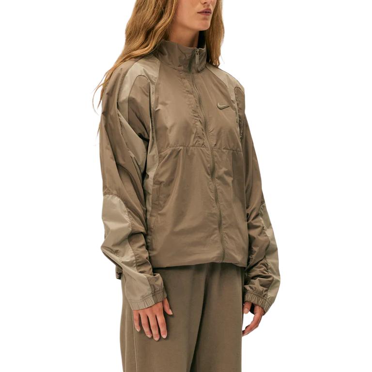 Nike  Retro Colorblock Track Jacket Gray Full-Zip Long Sleeve FN7666-040 圖 5