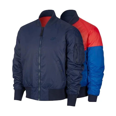 Nike Reversible Windproof Winter Jacket Navy Blue. CV1631-451