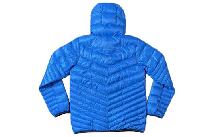 Nike  Solid Blue Hooded Zip Puffer Jacket 541457-406 圖 3