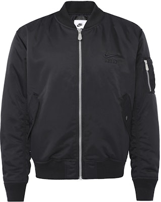 Nike Jaket Bomber Zip-Up Warna Hitam Pejal DV9892-010 Buy Nike Jaket Bomber Zip-Up Warna Hitam Pejal DV9892-010