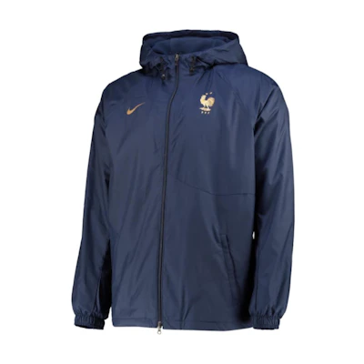 Nike Solid Color Zip-Up Hoodie Jacket - Blue DH4698-410