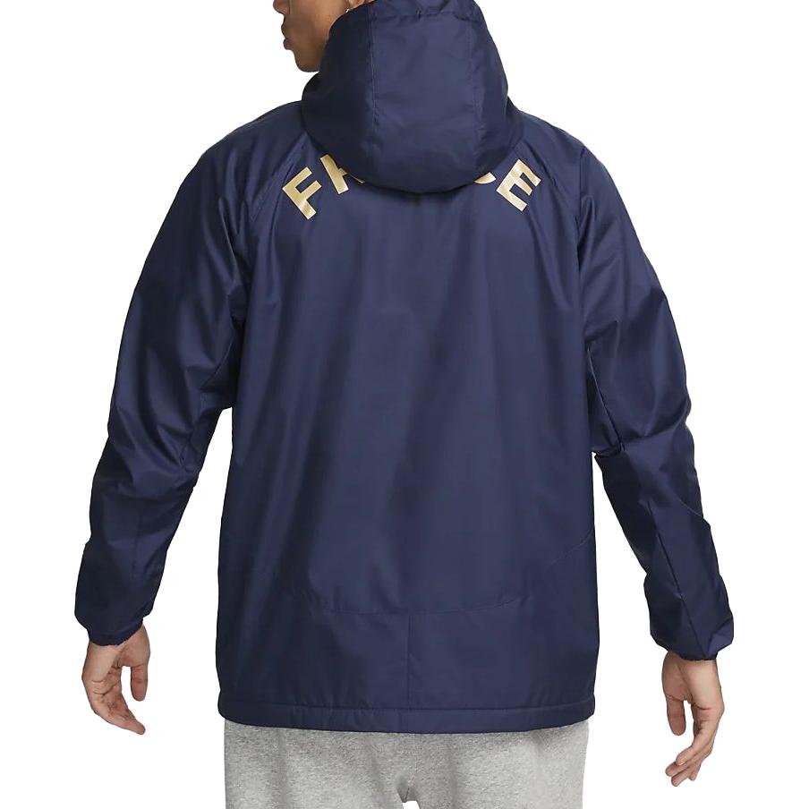 Nike  Solid Color Zip-Up Hoodie Jacket - Blue DH4698-410 圖 4