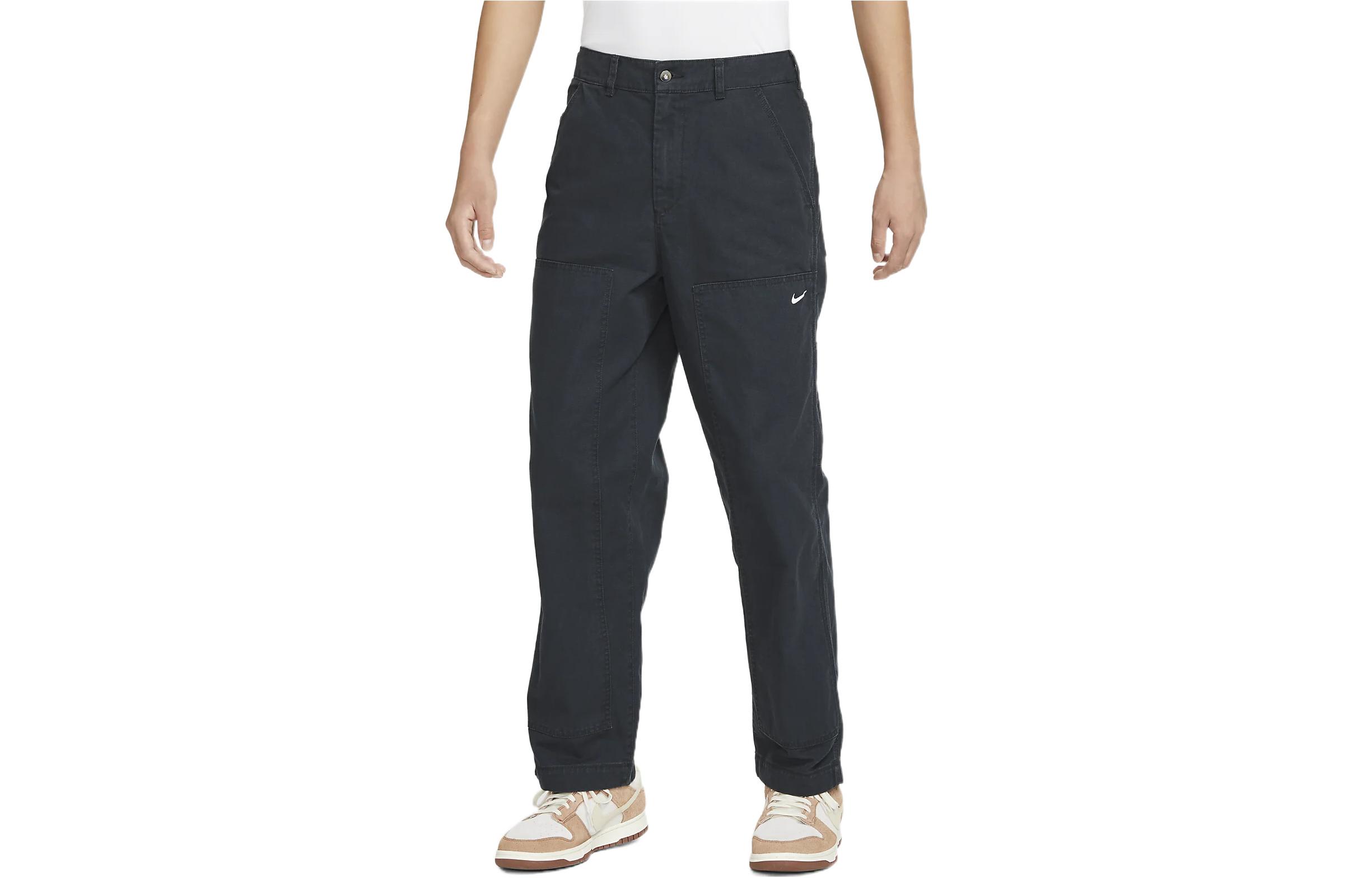 Purchase Nike 經典標誌直筒工裝褲 - 黑色 DQ5180-010