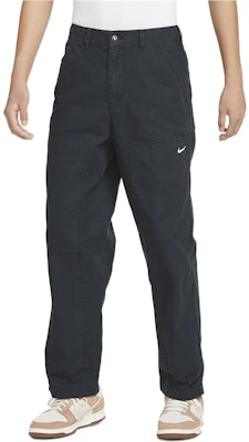 Nike 經典標誌直筒工裝褲 - 黑色 DQ5180-010 Purchase Nike 經典標誌直筒工裝褲 - 黑色 DQ5180-010