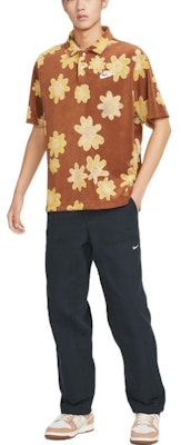 Nike 經典標誌直筒工裝褲 - 黑色 DQ5180-010 Sizing Nike 經典標誌直筒工裝褲 - 黑色 DQ5180-010