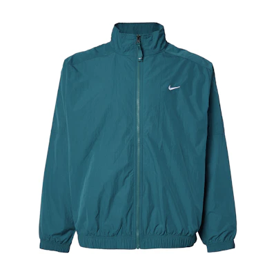 Nike Solid Logo Print Zip-Up Jacket Blue CD6543-381