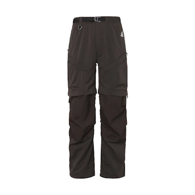 Nike Solid Multi-Pocket Convertible Cargo Jogger Pants Dark Brown. DN3944-221