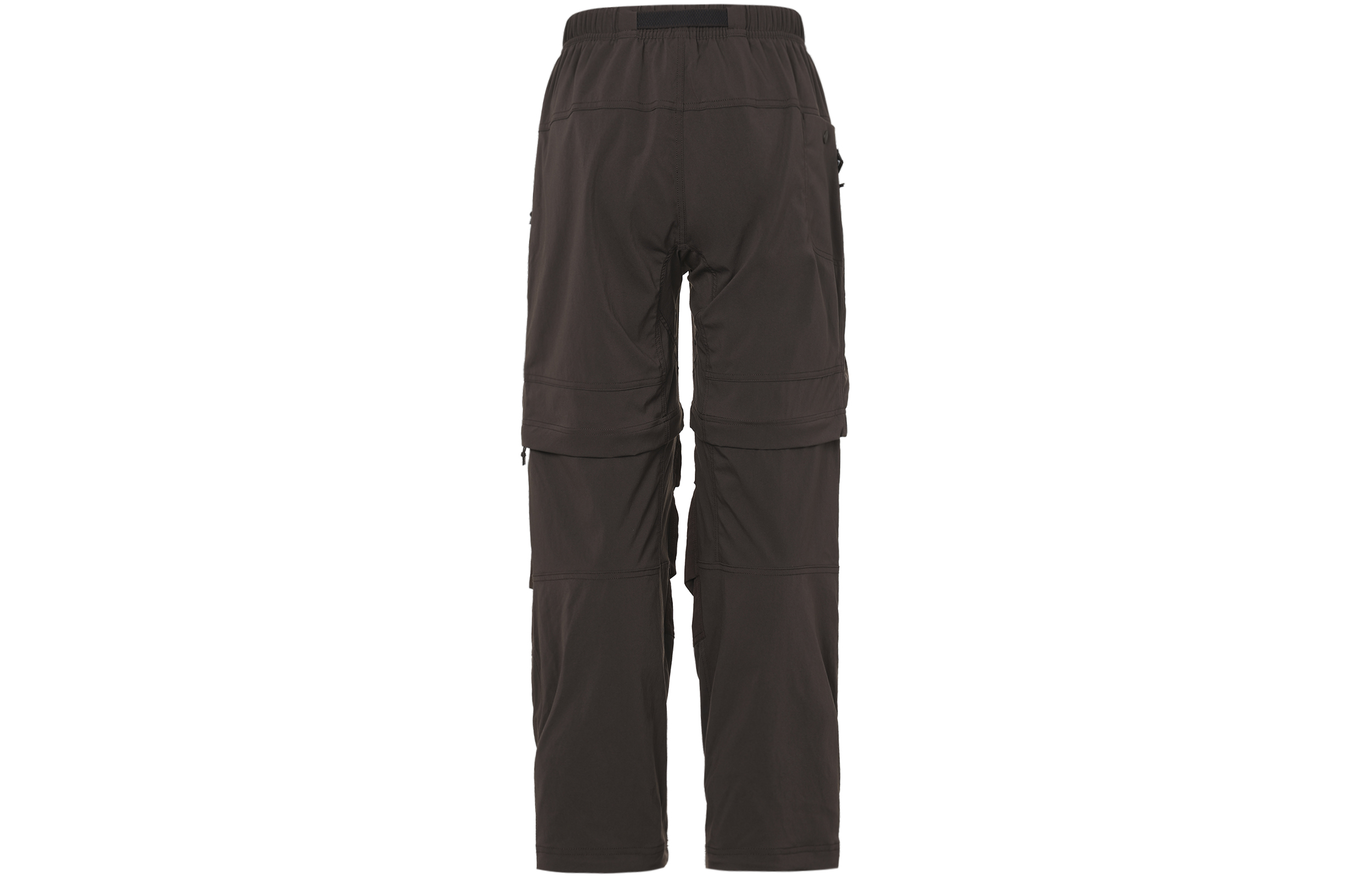 Lookbook 나이키 솔리드 멀티포켓 컨버터블 카고 조거 팬츠 다크 브라운. DN3944-221