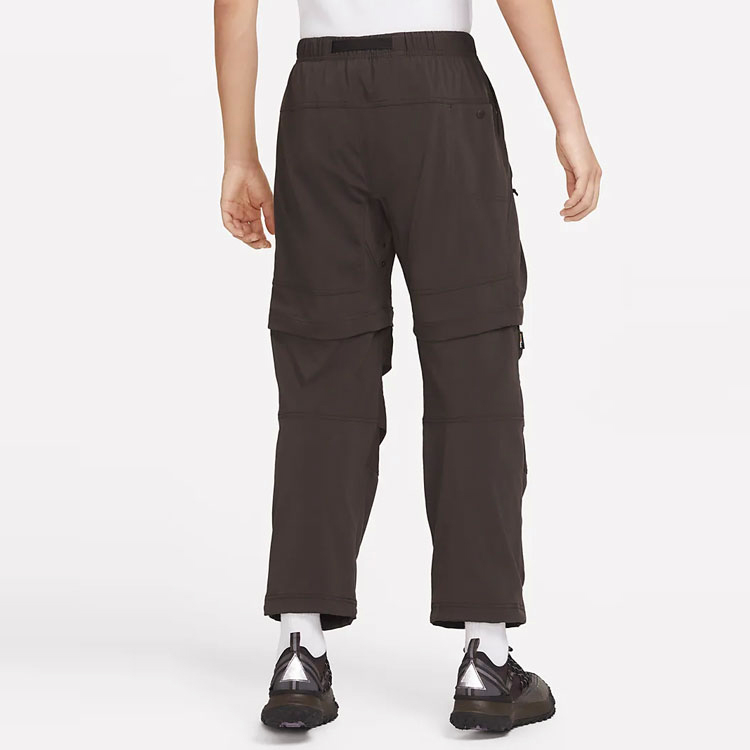 Cheap 나이키 솔리드 멀티포켓 컨버터블 카고 조거 팬츠 다크 브라운. DN3944-221
