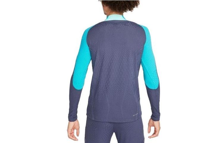 Lookbook ナイキ サンダーブルー/ライトアクア トレーニング クルーネック 長袖Tシャツ DZ0692-438