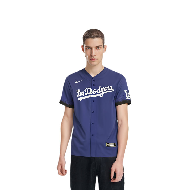 Shop 耐克V领休闲短袖T恤 深蓝色 T770LDCCLD7-B35