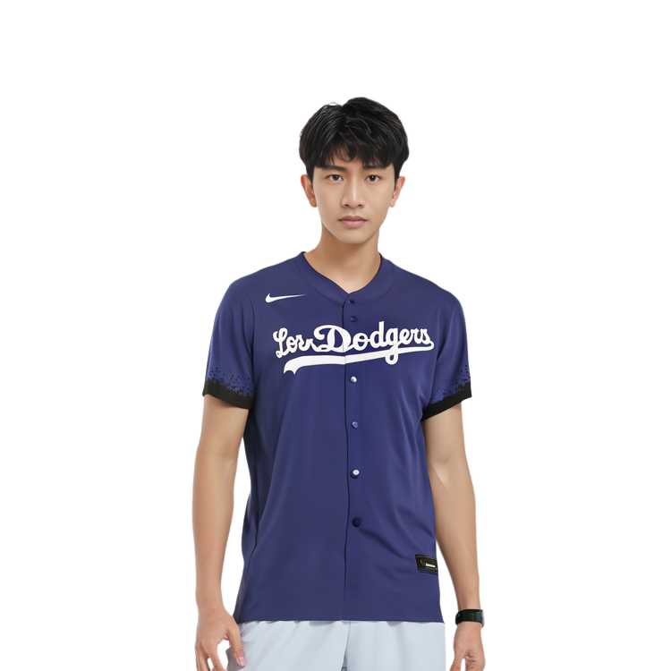 Purchase 耐克V领休闲短袖T恤 深蓝色 T770LDCCLD7-B35