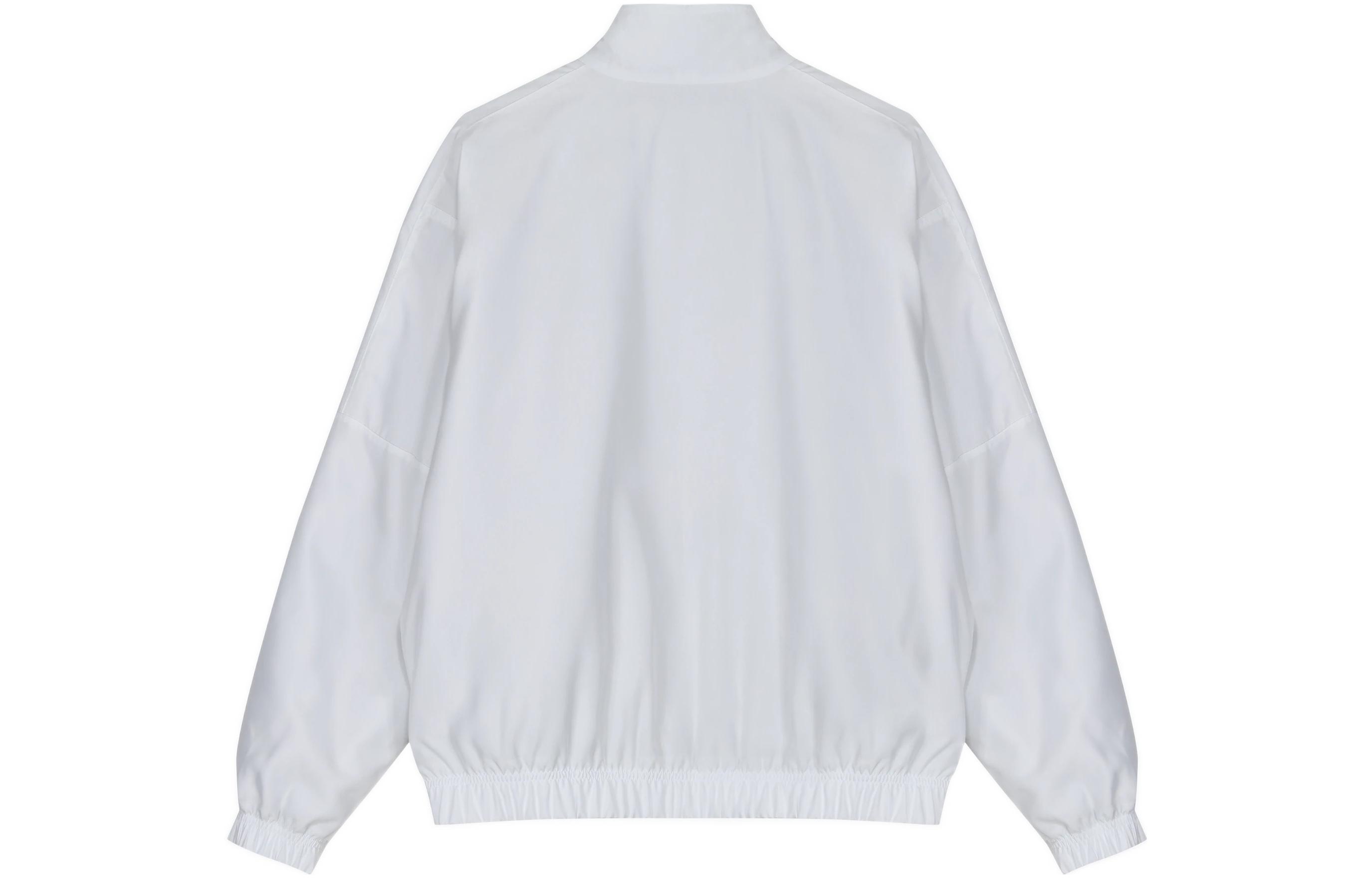 Nike  White Bomber Jacket with Logo and Classic Collar. DN1266-121 圖 3