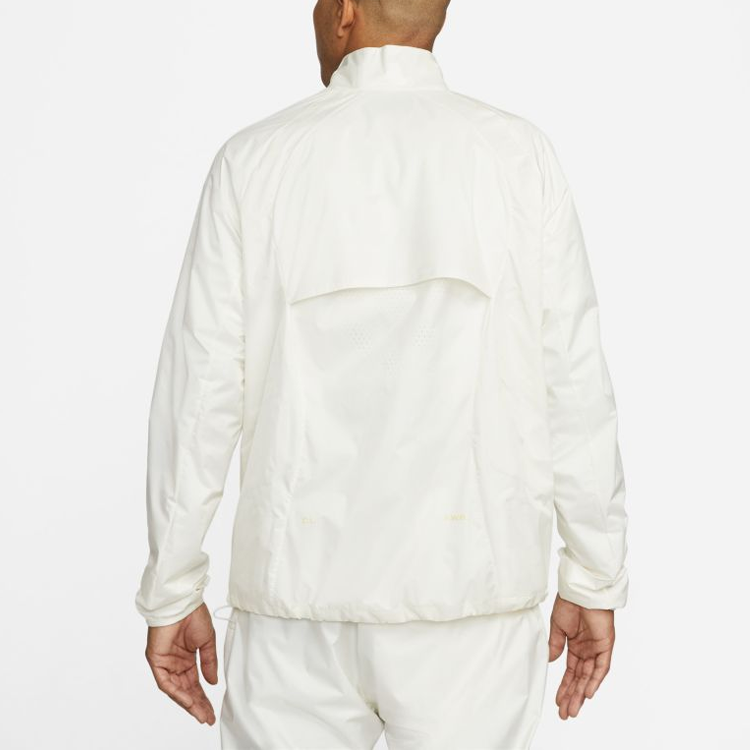 Nike  White Zip-Up Long Sleeve Jacket with Stand Collar DM7296-133 圖 6