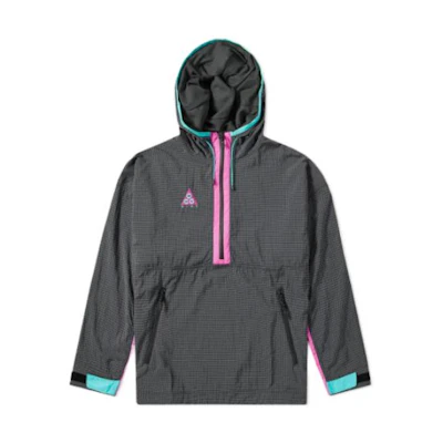 Nike Woven Hoodie Long Sleeve Sweatshirt Coal Grey. 931907-060