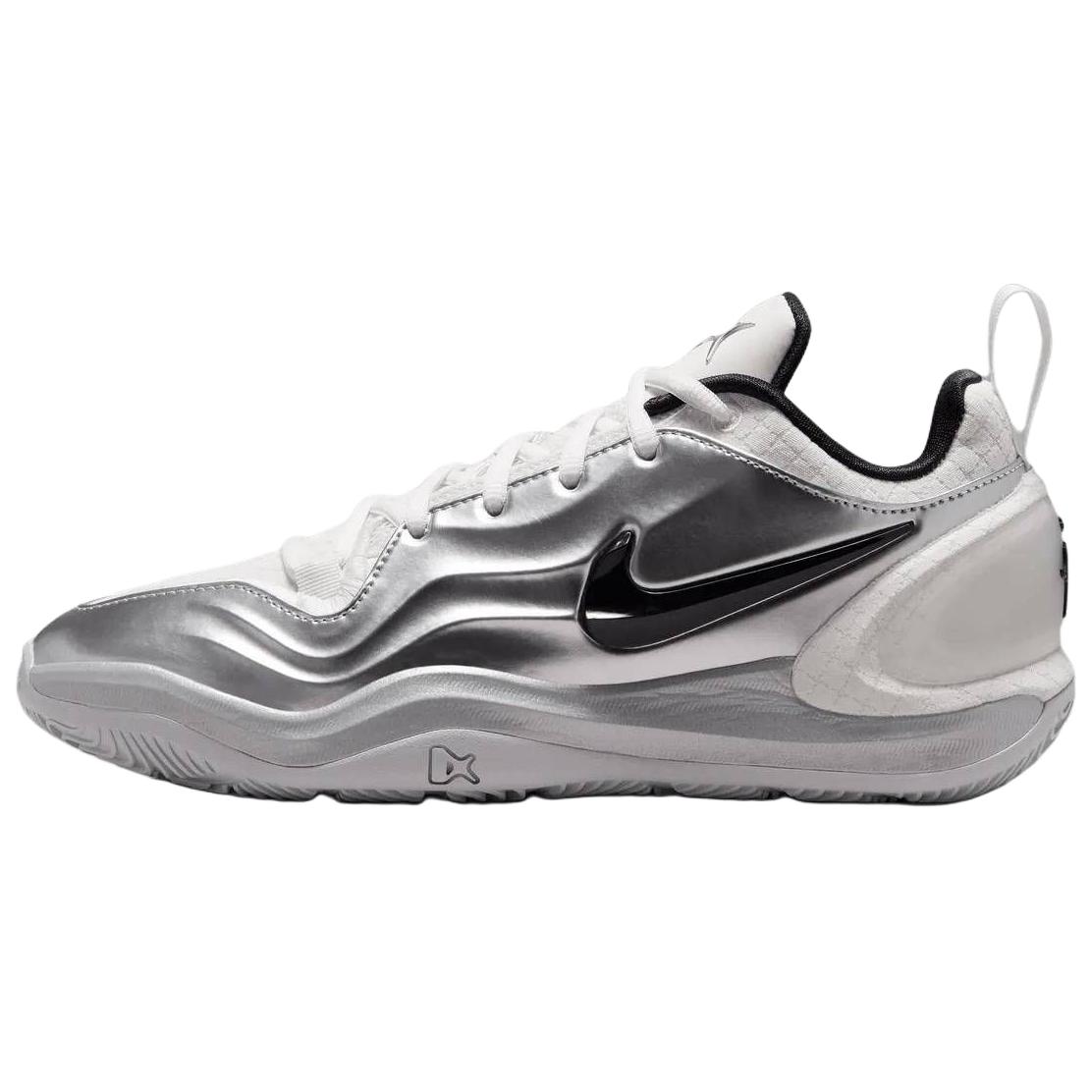 (Women) Nike A'Two EP Classic Breathable Basketball Shoes White Silver . IR4501-100