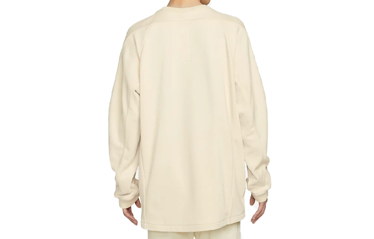 Lookbook Nike Academy Style Knit Pullover Sweatshirt Beige Kuning DH2707-790