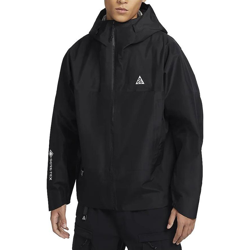 Shop Nike ACG "火山鏈" 防水防風外套 黑色 DB3560-011