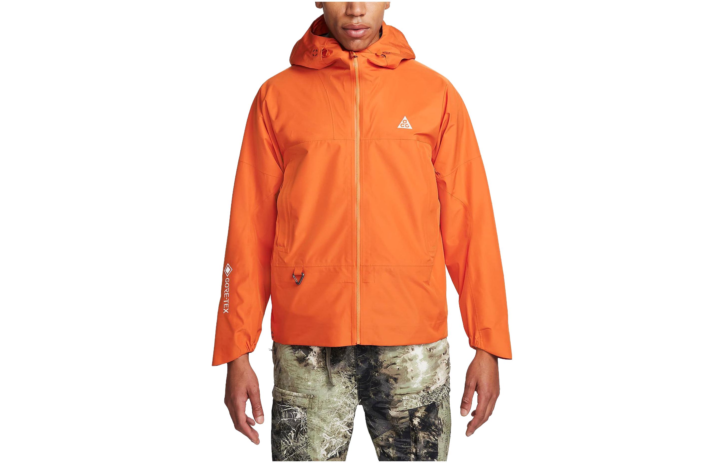 Nike ACG "Chain Of Craters" Orange Hooded Jacket  Loose-Fit Outerwear. DB3559-893 圖 2