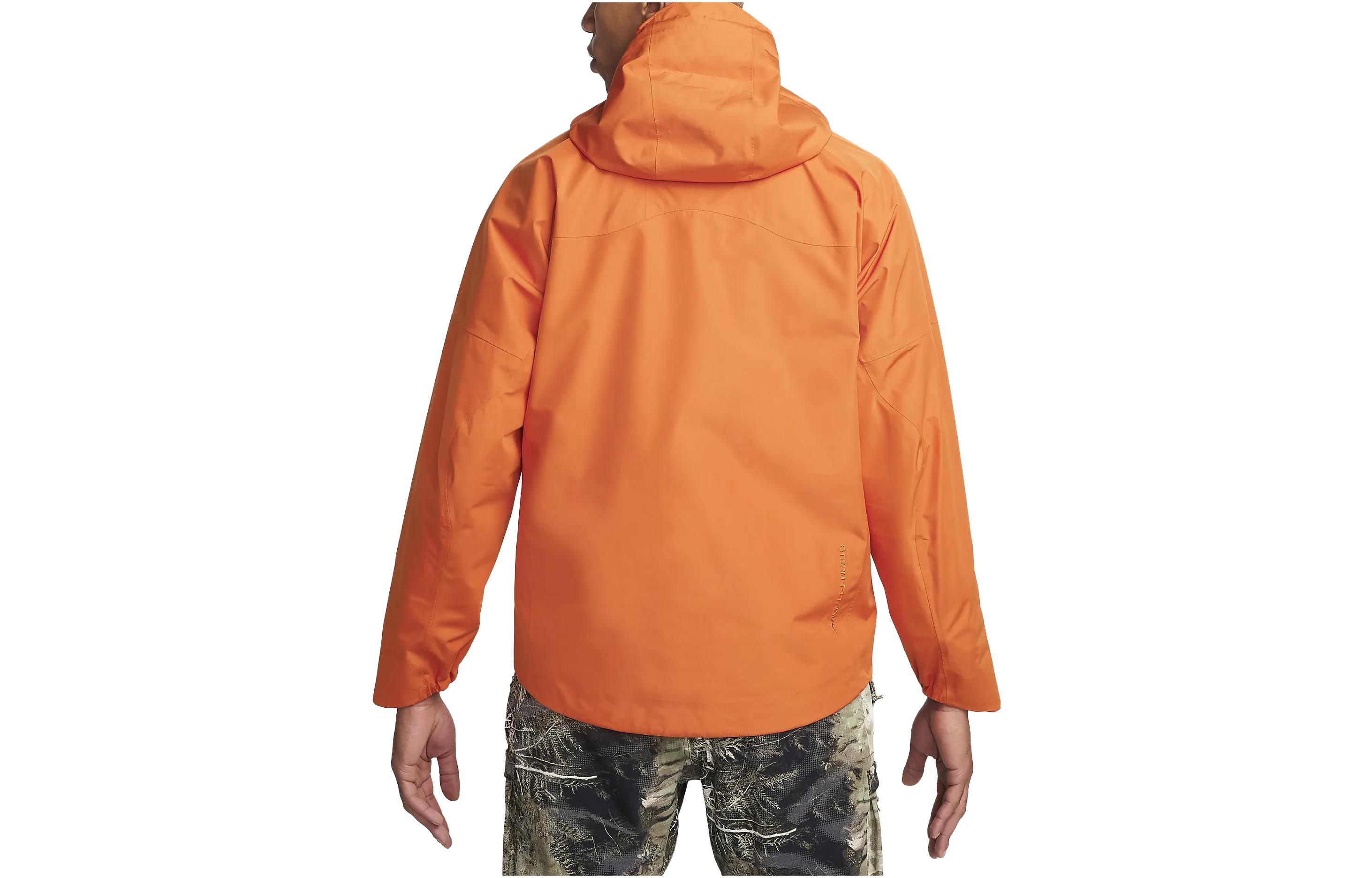 Nike ACG "Chain Of Craters" Orange Hooded Jacket  Loose-Fit Outerwear. DB3559-893 圖 3