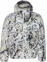 Nike ACG "Lunar Lake" Loose Fit Insulated Hoodie Jacket Beige/Black/White. HF0034-104 Nike ACG "Lunar Lake" Loose Fit Insulated Hoodie Jacket Beige/Black/White. HF0034-104