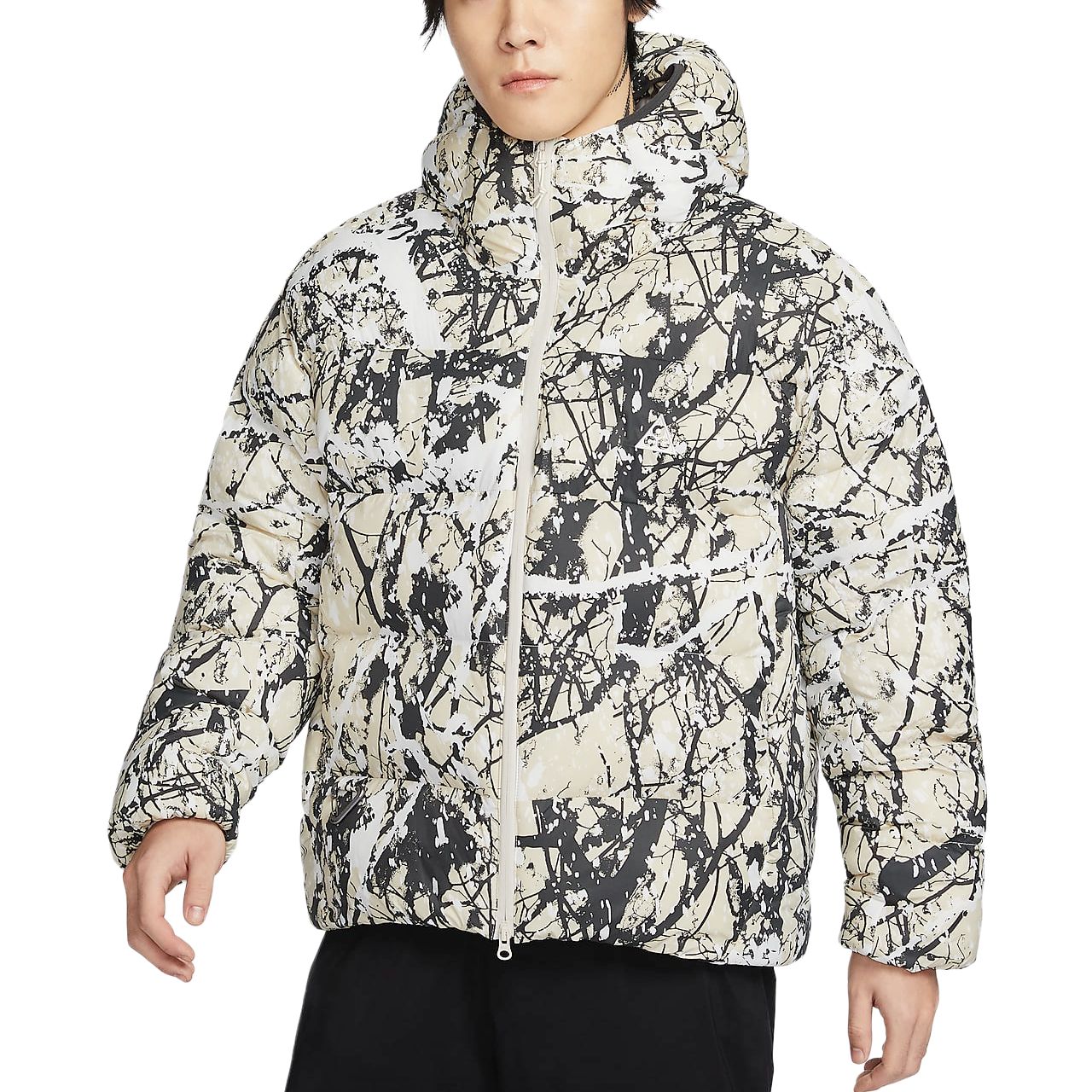 Order Nike ACG "Lunar Lake" 寬鬆保暖連帽外套 米色/黑色/白色 HF0034-104