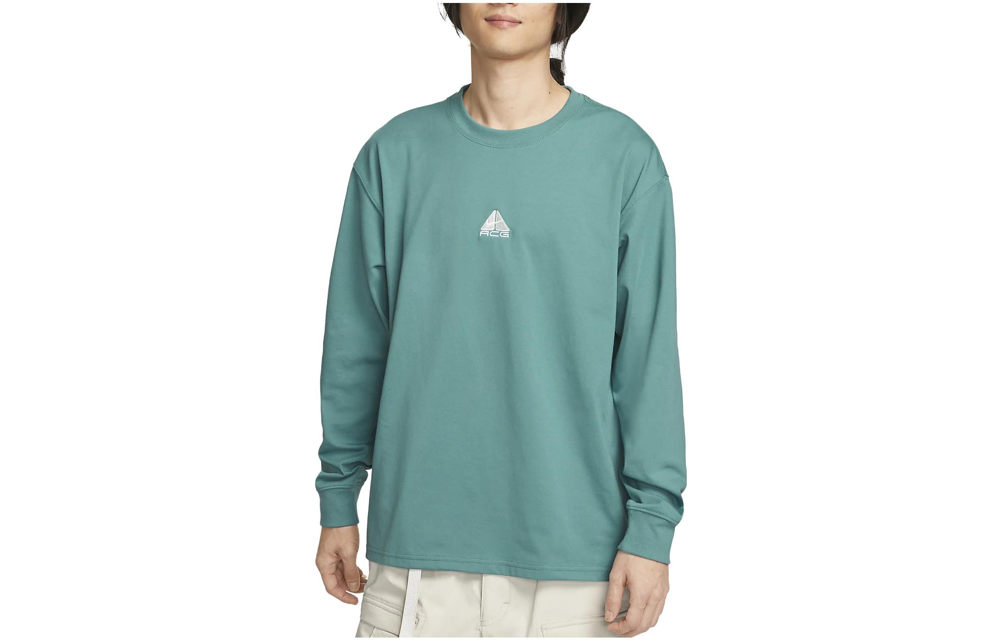 Nike ACG "Lungs" Solid Pullover Sweatshirt Teal - DR7754-379