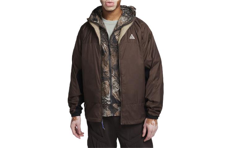 Nike ACG "Sierra Light" Waterproof Breathable Jacket Brown Baroque for Men DX7880-237 圖 2