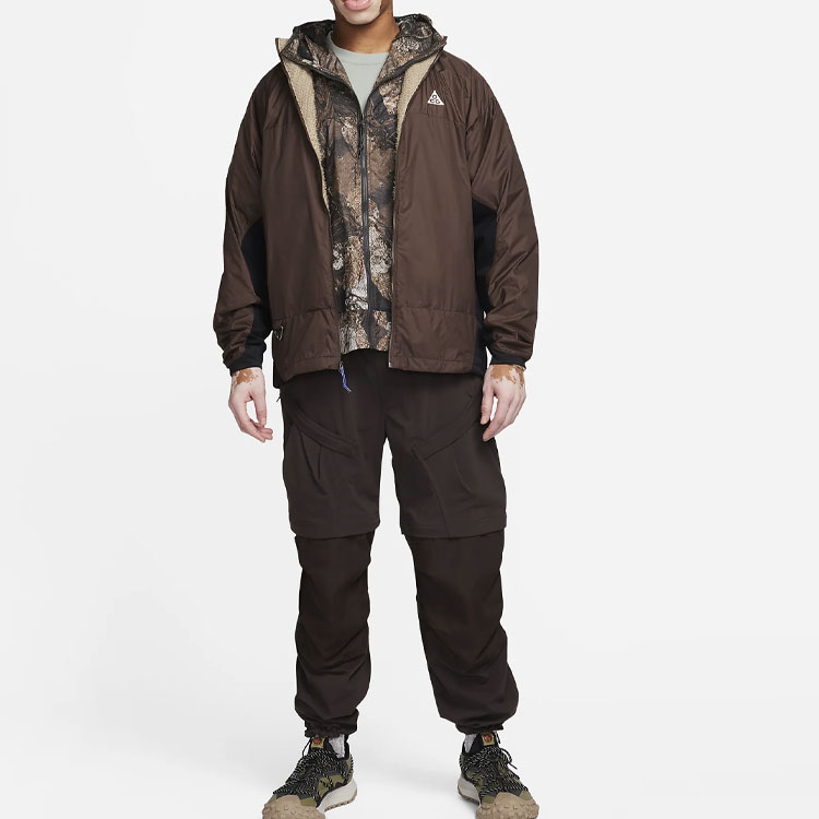 Nike ACG "Sierra Light" Waterproof Breathable Jacket Brown Baroque for Men DX7880-237 圖 4