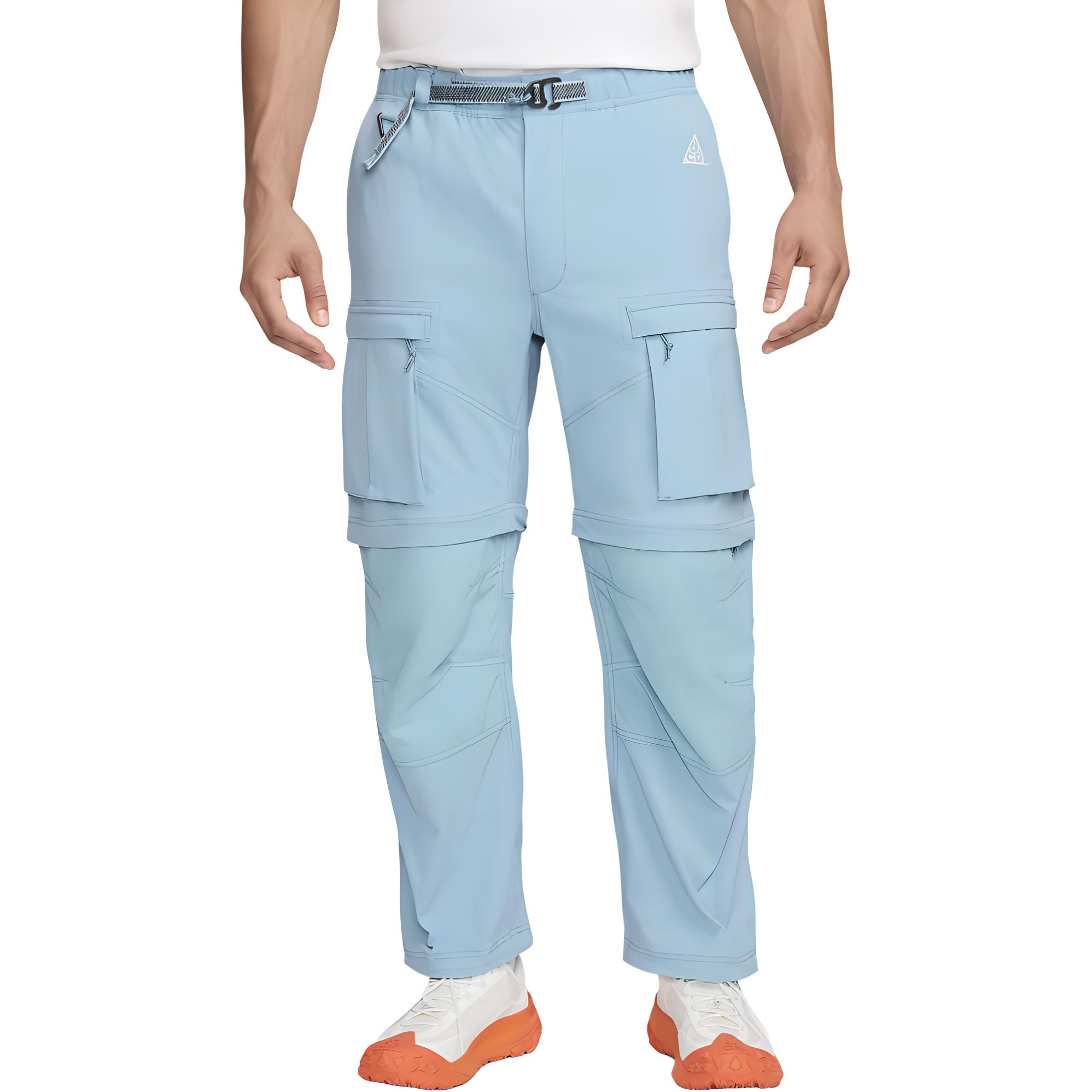 Nike ACG "Smith Summit" Cargo Pants Blue - Durable Lightweight Workwear. FN0428-464