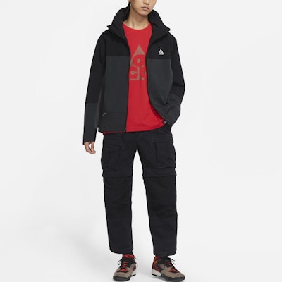 나이키 ACG "선페러" 팩터블 블랙 아웃도어 후드 자켓. DH3104-045 Shop 나이키 ACG "선페러" 팩터블 블랙 아웃도어 후드 자켓. DH3104-045