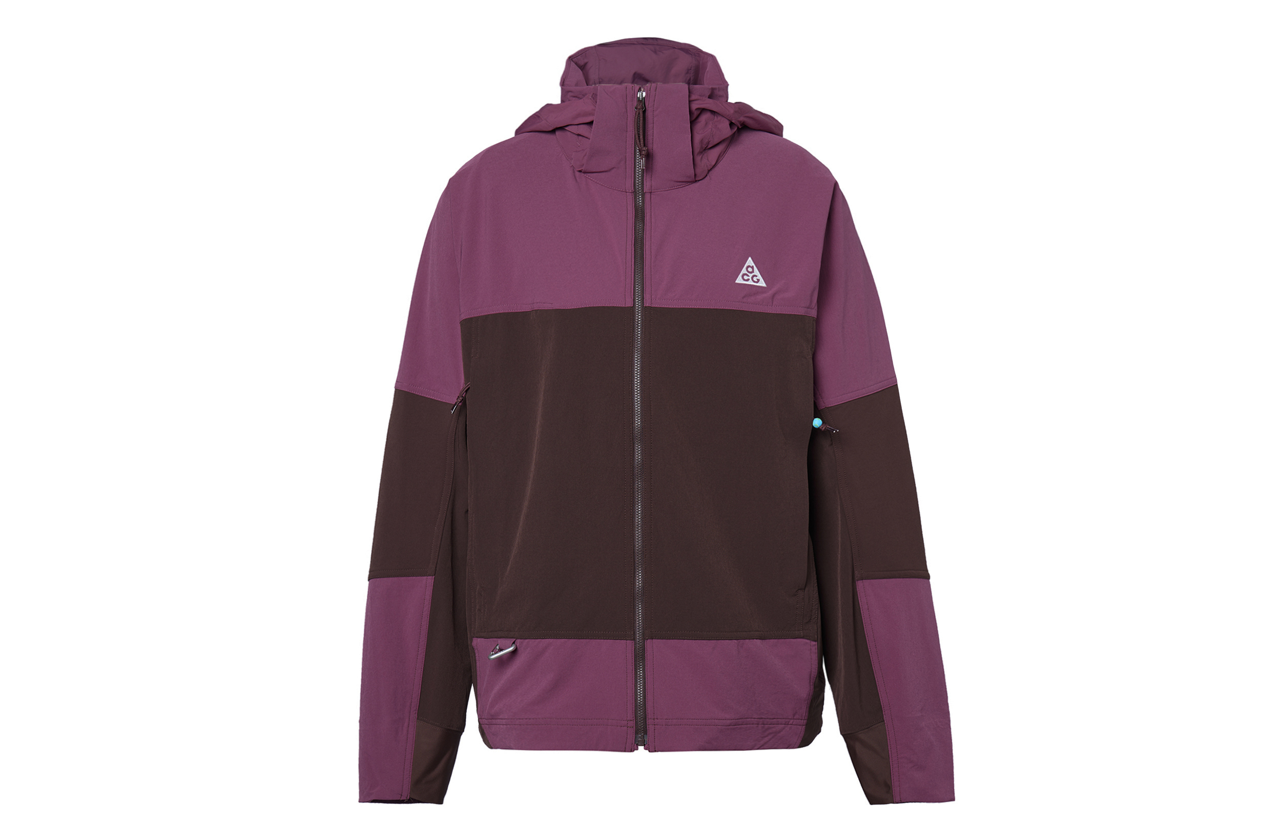 Nike ACG "Sun Farer" Multicolor Letter Print Jacket Maroon Red DH3104-653