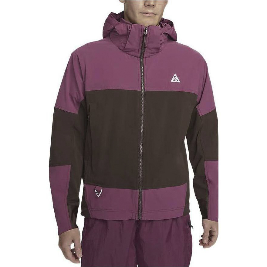 Nike ACG "Sun Farer" Multicolor Letter Print Jacket Maroon Red DH3104-653 圖 5