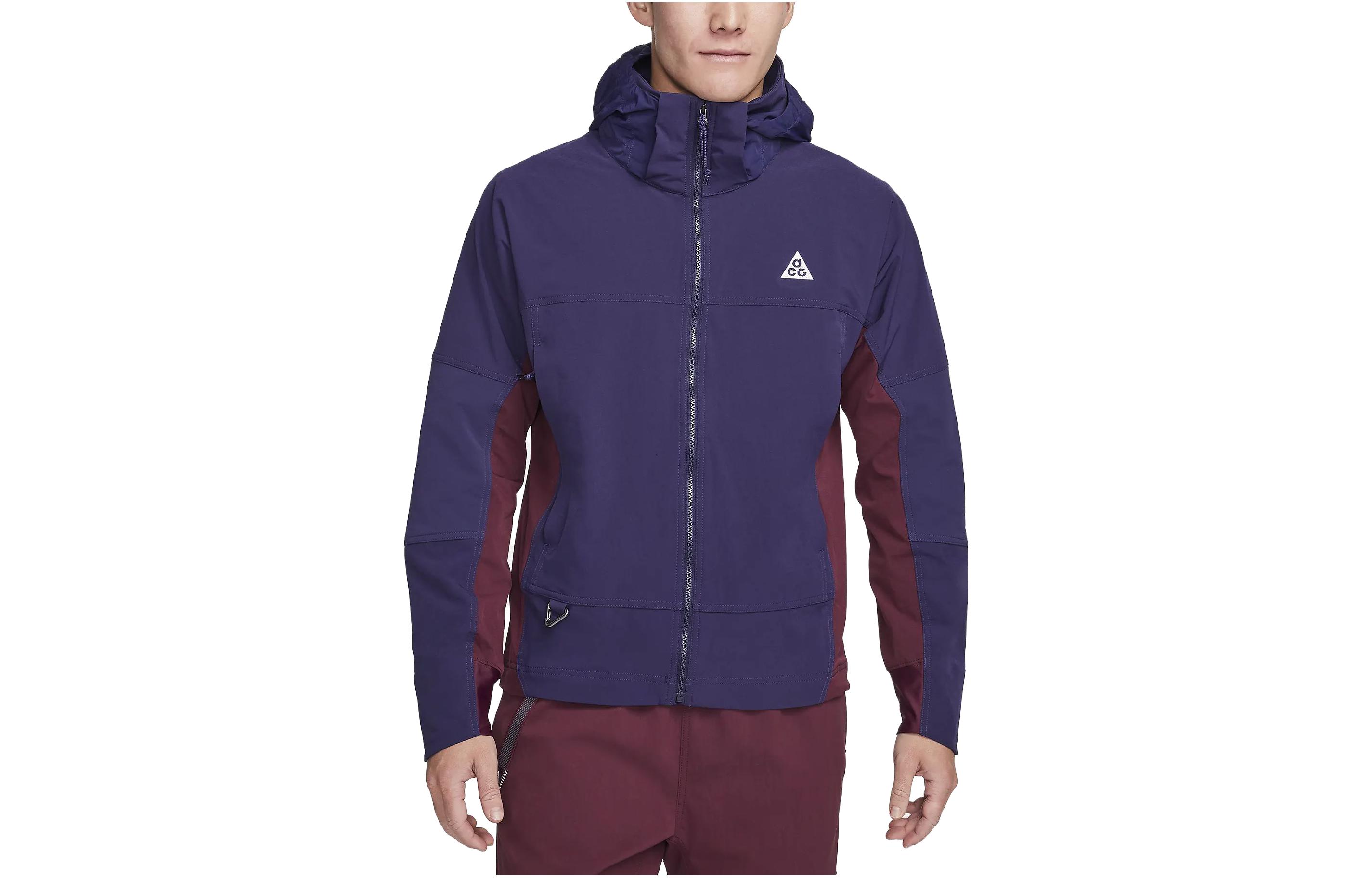 Order Nike ACG "Sun Farer" 紫色拼接字母印花拉鍊外套 DH3104-555