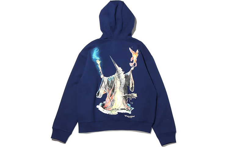 Nike ACG 'Wizard' Blue Pullover Hoodie with Wizard Print for Men CZ8881-492 圖 2